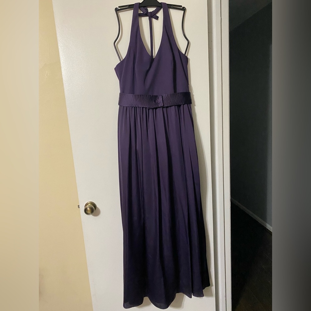 Bridesmaid dress. Purple. Ver Wang White. Size 12.